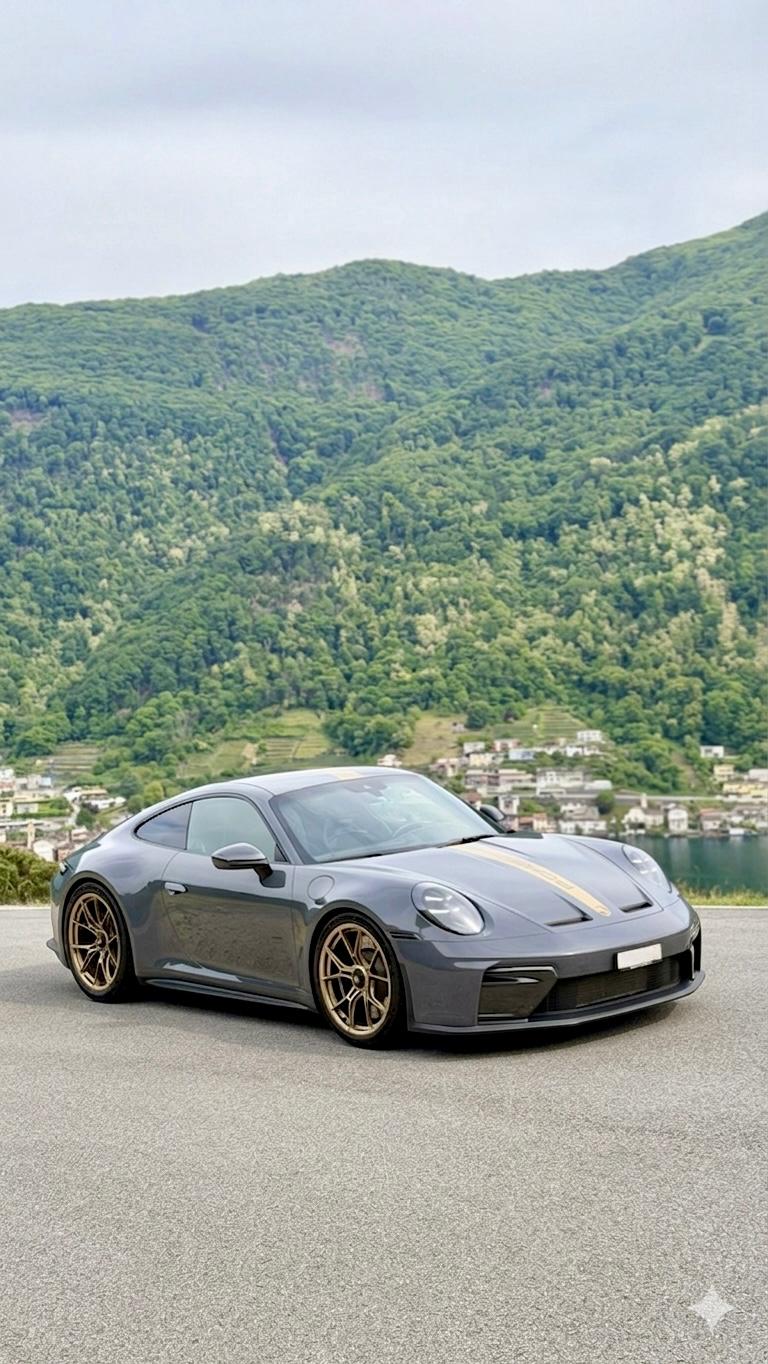 Porsche 992 GT3 Touring — Vanadium Grey Metallic